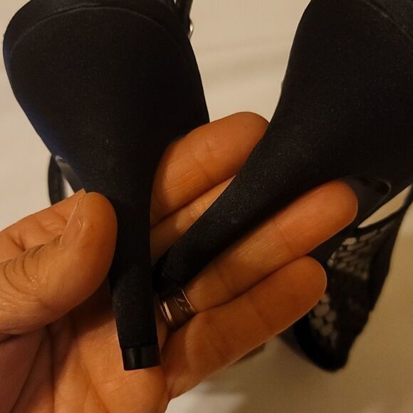 CP honeycomb lace heels size 10 - Picture 4 of 9